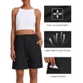 thumbnail image 5 of Pinspark Women's Hiking Cargo Shorts Quick Dry Work Summer Shorts for Women Golf Travel Athletic with Zipper Pockets, 5 of 6