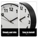 thumbnail image 2 of Reloj de pared para el hogar, silencioso, redondo, colgante, decorativo, sin pilas., 2 of 5