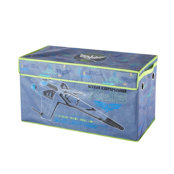 Idea Nuova Coffre de Rangement Pliable pour Jouets d'Enfants Durable avec Couvercle
