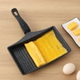 thumbnail image 4 of New Release Slmotuae Bottom Eggs Rolling Pan Maifan Stone Non-stick Pan Breakfast Frying Pan Bottom Mini Omelette Pan, 4 of 9