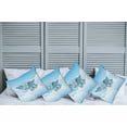 thumbnail image 6 of Ambesonne Animal Throw Pillow Cover 4 Pack, and Clouds, 20", Pale Blue, 6 of 6