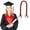Multicolor C, variant on Giunmcul up to 65% Off Graduation Ribbon Leis Braid Color Congrats Graduates Leis Necklace for Graduation Party