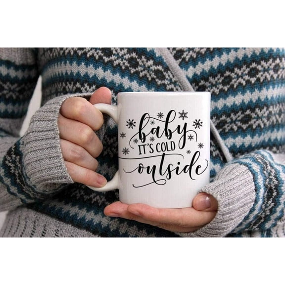 Gift Idea Winter Hot Chocolate Mug, Seasonal Mug, Winter Lover Mug, Christmas Mug, Snow Lover, Winter Mug Gift, Winter Coffee Mugs, Mug Gift 64392