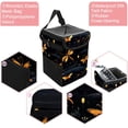 thumbnail image 2 of Fireflies Foldable Car Trash Can with Lid - Leak-proof Hanging Storage Bag for Car Trash Bin, Car Garbage Can, 2 of 6