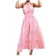 thumbnail image 1 of Vestido estampado de lazo de cuello sin espalda sexy de verano para mujer OAVQHLG3B Store  lin121212, 1 of 5