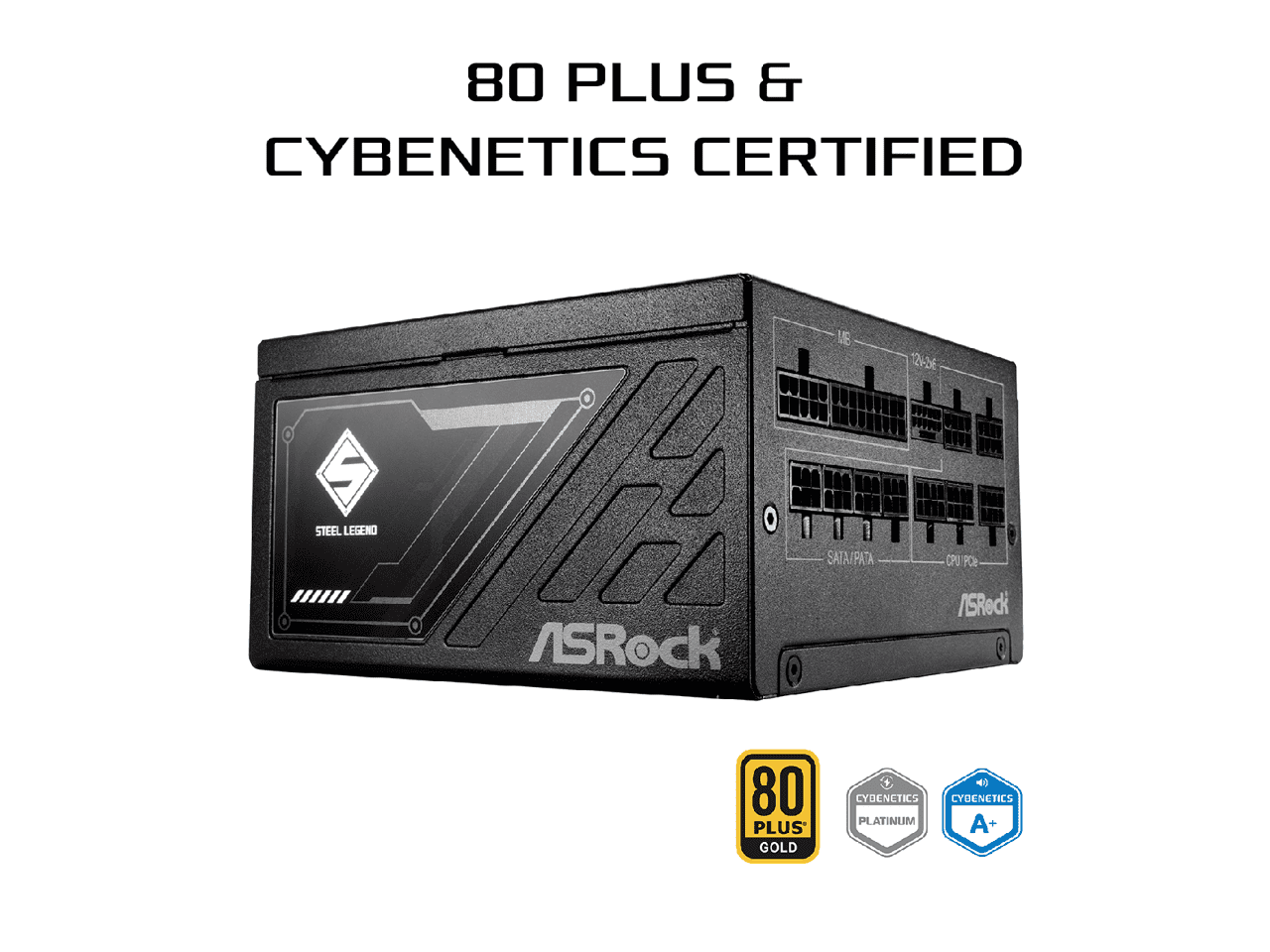 ASRock SL-850G 850W ATX3.1 & PCIe5.1 80 PLUS GOLD Certified Full Modular Power Supply