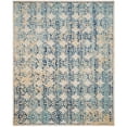 thumbnail image 2 of Safavieh Evoke 3' X 5' Power Loomed Rug in Ivory and Blue, 2 of 2