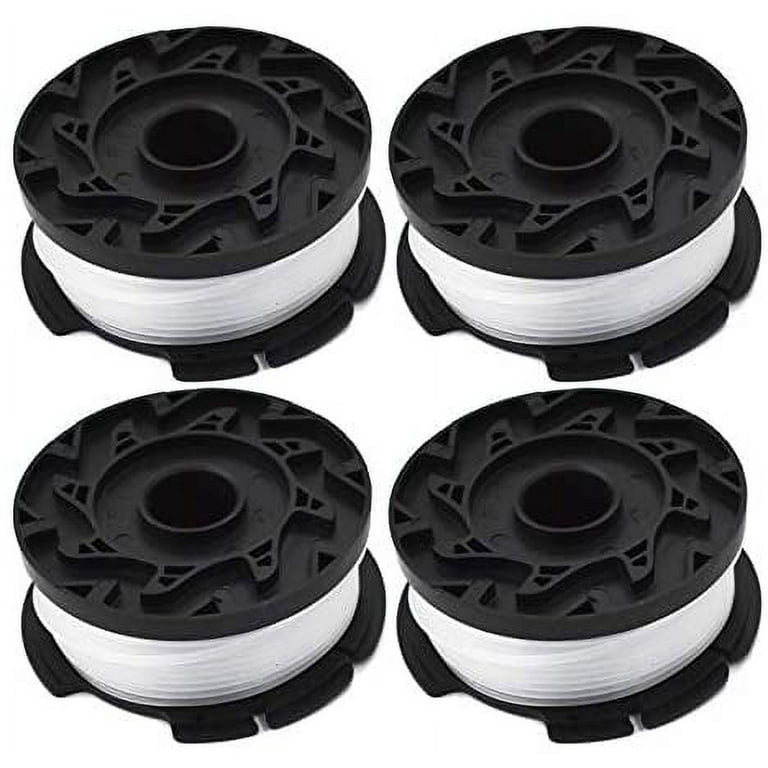 For BLACK+DECKER AF-100 Replacement String Weed Grass Trimmer Line Spool 4  Pack