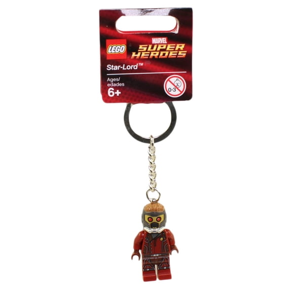 LEGO Minifigure - Marvel Comics Super Heroes - STAR-LORD (Keychain)