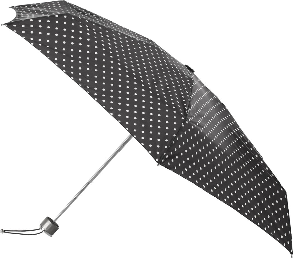 Buy totes Titan Mini Manual NeverWet Umbrella BlackWhite Big Swiss Dot