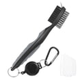 thumbnail image 1 of Cepillo de Limpieza para Palos de Golf - Limpiador de Ranuras de Doble Cara con Línea de Extensión Retráctil, 1 of 7