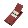 thumbnail image 6 of Wallet Back Case for Samsung Galaxy S22 Ultra with Wrist Strap, Stylish Magnetic Card Holder Finger Ring Kickstand PU Leather Lanyard Shockproof Slim Phone Case for Samsung Galaxy S22 Ultra, Red, 6 of 7