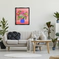 thumbnail image 3 of Stupell Industries Pink Country Daisies Botanical & Floral Painting Black Floater Framed Canvas Art Print Wall Art, 25 x 31, 3 of 10