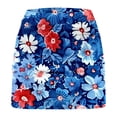 thumbnail image 2 of Felirenzacia Womens Tennis Skirt High Waisted Golf Skort with 2 Pockets Stretchy Athletic Skirts for Workout Pickleball Running,Multicolor,5XL, 2 of 6