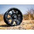 thumbnail image 4 of RockTrix RT106 14in ATV Wheels 4x156 Rims, 14x7, 4+3 Offset, Includes 3/8x24 Spline Lug nuts, Compatible with Polaris Sportsman RZR Ranger UTV - 4/156 (Set of 4), 4 of 8