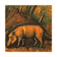 thumbnail image 4 of "Warthog in Contemplation" - Canvas, 4 of 25