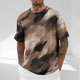 thumbnail image 1 of Tops para hombre, blusas y camisas de cuello redondo y manga corta para hombre, blusas casuales de moda con cuello redondo y manga corta para hombre, blusas de poliéster para hombre, 1 of 5