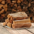 Ever Embers Premium Oak and Mixed Hardwood Firewood Bundle 0.65 Cubic ...
