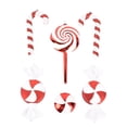 thumbnail image 1 of Y Blanco Decoraciones Navideñas Combinaciones Pequeñas Colgante De Árbol De Navidad De Bastón De Caramelo Rojo Y Blanco Para Fotografía Y Fiesta Advancent HA045221-02, 1 of 6