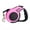 Pink, variant on Retractable Dog Leash, 10/16FTPet Walking Leash with Anti-Slip Handle, Strong Nylon Tape, Tangle-Free, One-Handed One Button Lock & Release, Suitable for Small Medium Dog Cat