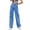 A01_Blue, variant on Baggy Jeans for Women Straight Wide Leg Jeans Pants High Waisted Button Pockets Denim Trousers Casual Versatile Jeans