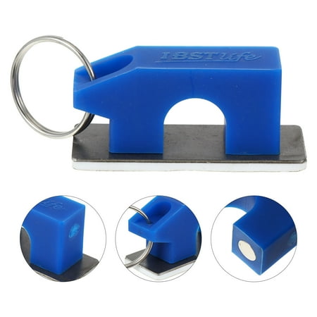 MLINS Blue Silicone Fishing Rod Holder with Magnet for Easy Carrying and Secure Storage Suitable for Various Rod Sizes