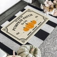 thumbnail image 2 of Fall Decor Door Mat 17x30 Inch Fall Farmhouse Pumpkin Patch Mat Fall Decorate Seasonal Fall Thanksgiving Country Floor Mat Switch Mat for Indoor Outdoor 17x30 Inch, 2 of 6
