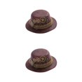 thumbnail image 1 of kurtrusly Woman Mini Steampunk Top Hat Clip, Durable Material Hat Premium Party Style A 2Set, 1 of 6