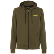 Oakley Men's Fleece Loop Zipped Hoodie 472432 Dark Brush Size S