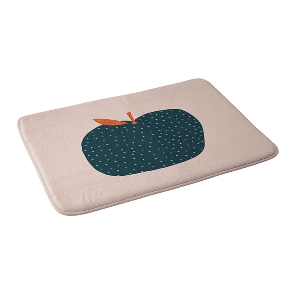 Society6 Alice Rebecca Potter Apple I Bath Mat 34" x 21"