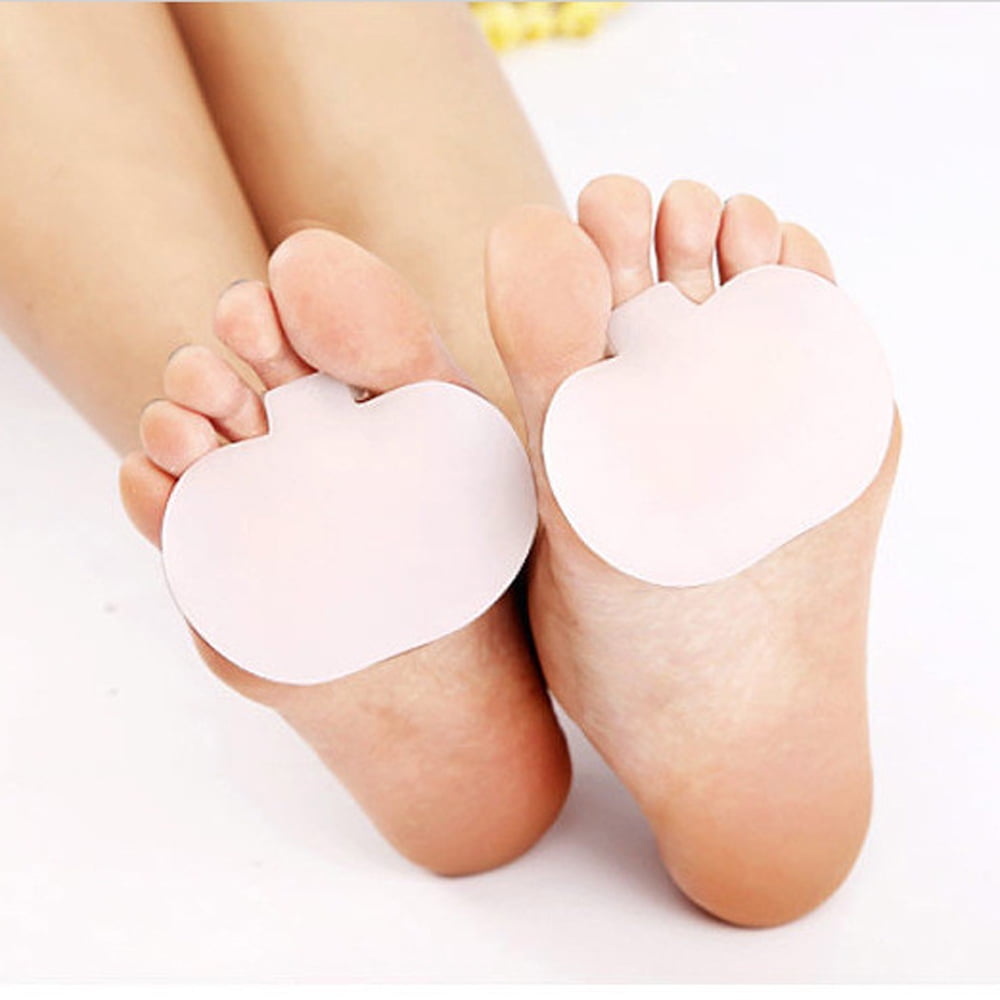 Silicone Insoles Forefoot Pain Relief Massaging Gel Metatarsal Toe Support  7Z1 