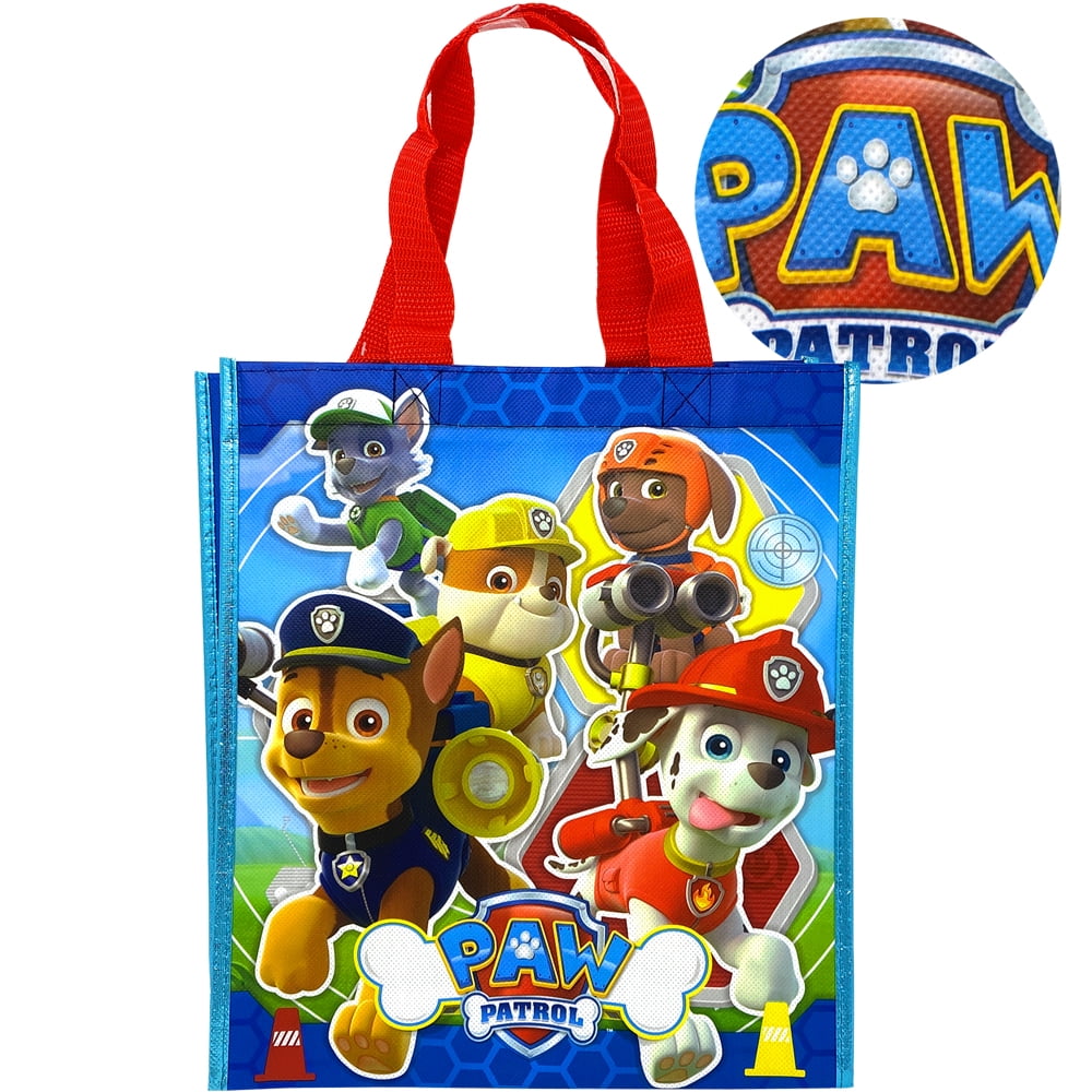 paw patrol reusable tote bag