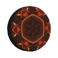 thumbnail image 2 of 16'' Mysterious Retro Abstract Geometry Tire Cover, Universal Spare Wheel Covers, Dust-Proof, Water-Proof, Sun-Proof and Corrosion-Proof, 2 of 9