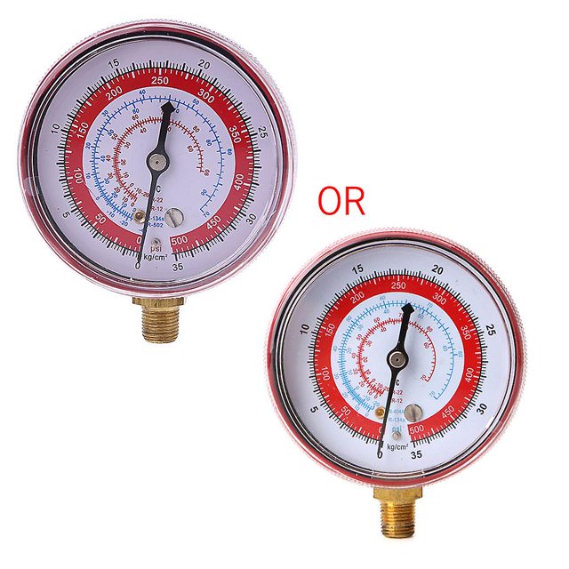 Manómetro de alta presión YONGSHENG rojo R404/r134a/r22