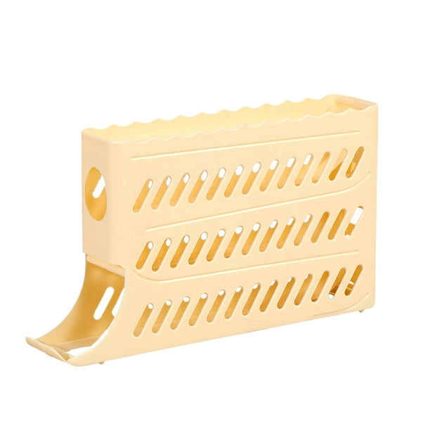 Caja de almacenamiento de huevos Billuyoard para refrigerador amarillo
