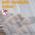 thumbnail image 3 of AIDUCHO Bed Mosquito Net, Single Door, Extra Large Square, White, 220x180x180cm (LxWxH), for Single Double Beds, 3 of 5