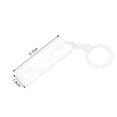 thumbnail image 3 of Double Tube Portable Size Stainless Steel Emergency Suivival Keychain Whistle, 3 of 4