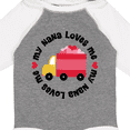 thumbnail image 4 of Inktastic My Nana Loves Me Valentine Boys or Girls Long Sleeve Baby Bodysuit, 4 of 5
