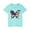 Blue, variant on IROINNID Toddler Girls and Boys Summer T-Shirt Short Sleeve Organic Cotton Baby Multi Color Casual Graphic Tee Tops
