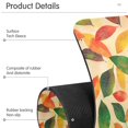 thumbnail image 4 of Yayeee Faucet Mat for Kitchen Sink 14.7" Diatomite Long Splash Guard Pad, Green Retro Autumn Leaves, 2 Pack, 4 of 7