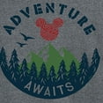 thumbnail image 3 of Mickey & Friends - Adventure Awaits - Men's Long Sleeve T-Shirt, 3 of 5