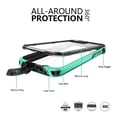 thumbnail image 6 of BELTRON aquaLife Waterproof, Shock & Drop Proof, Dirt Proof, Heavy Duty Case Compatible with: iPhone 7/8 IP68 Rated, MIL-STD-810G Certified Features: 360 Watertight Sealed Design Teal, 6 of 8