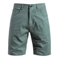thumbnail image 6 of Purcolt Men's Cargo Shorts Slim Fit Roll Up Stretch Summer Running Shorts Quick Dry Lightweight with Multi Pockets, 6 of 6