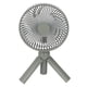 thumbnail image 5 of Ventilador Portátil De Mano, Suministro De Viento Súper Ancho, Soporte Retráctil, Cabezal De Agitación Automática, Ventilador De Escritorio Plegable Con Batería Recargable, 5 of 7