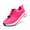 HOT PINK, variant on BURUDANI Boys Girls Kids’ Lightweight Breathable Athletic Sneakers for Gym, Sports, and School
