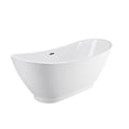 thumbnail image 5 of "Empava 69"" Luxury Freestanding Bathtub Acrylic Soaking SPA Tub in.Modern Stand Alone Bathtubs with Custom Contemporary Design, White", 5 of 12