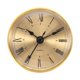 thumbnail image 2 of Movimiento de inserción de reloj redondo, hardware de reloj de pared, cabezal de reloj, pieza de ajuste de reloj Oro, 2 of 9