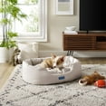 thumbnail image 3 of Sam's Pets  Missy® Round Dog Bed Beige Small, 3 of 5
