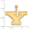 thumbnail image 2 of 10k Yellow Gold LogoArt Official Licensed Collegiate Youngstown State University (YSU) Large Pendant, 2 of 4