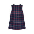 thumbnail image 3 of Girls Dress Plaid A-line Bow Tie School Uniform 4 Years, 3 of 5